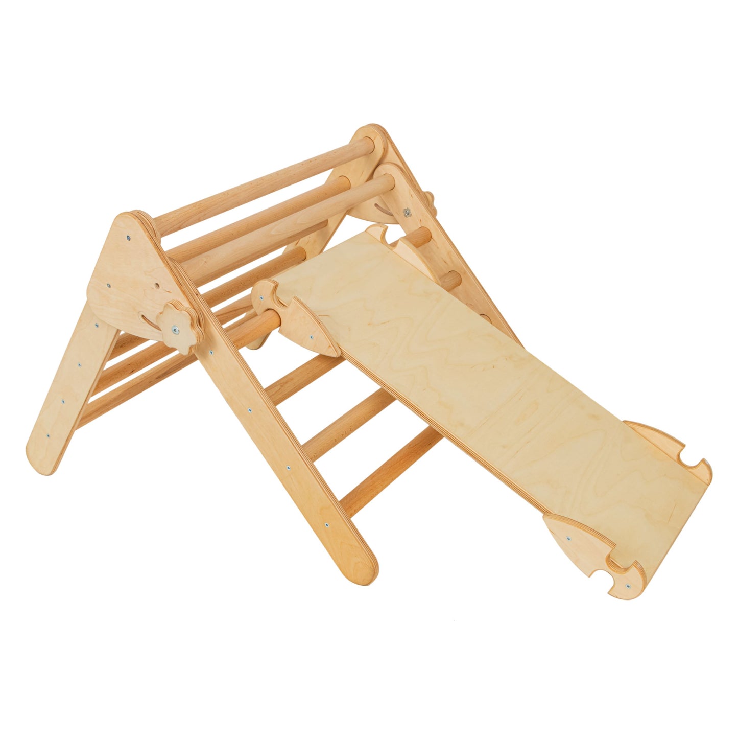 Set de două Climber Pikler Triunghi + Rampă (Mini)
