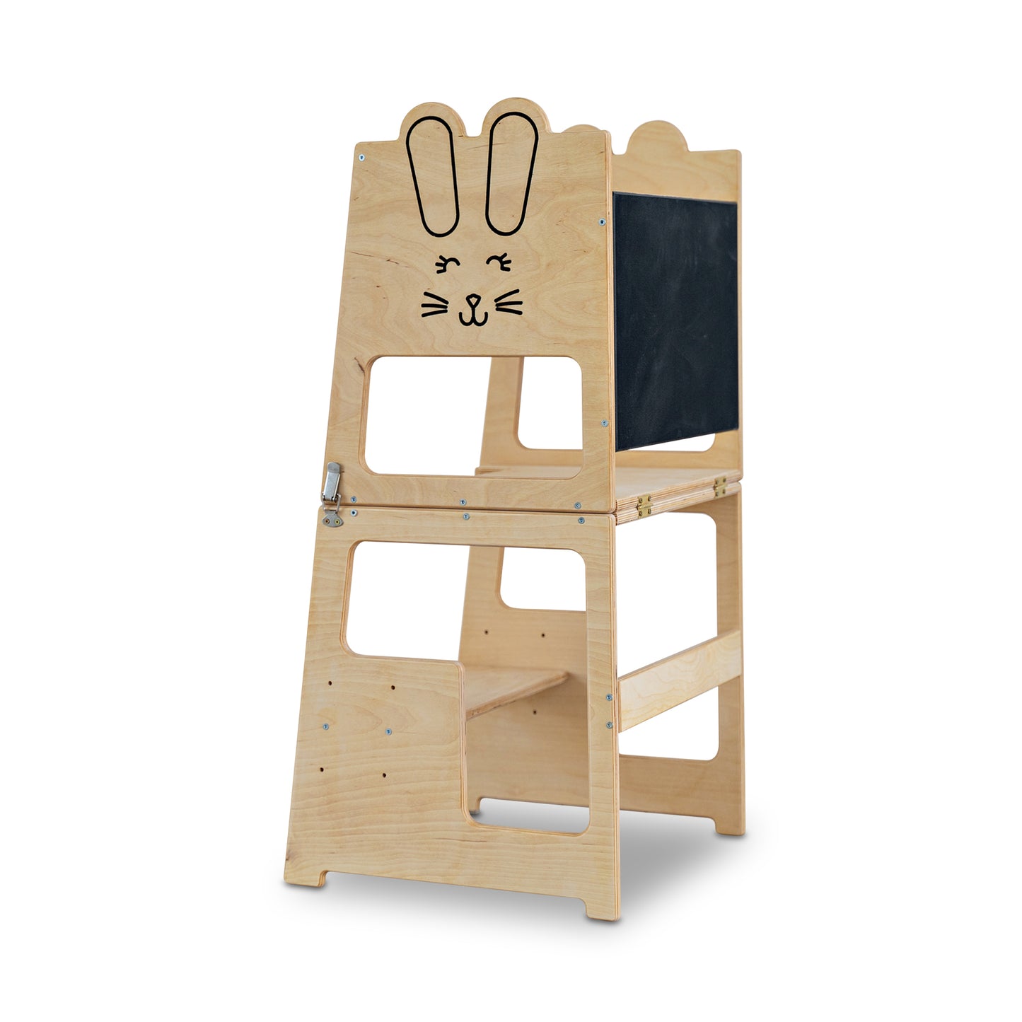 3 în 1: Turn de bucătărie, masă și scaun All-in-One (Bunny)