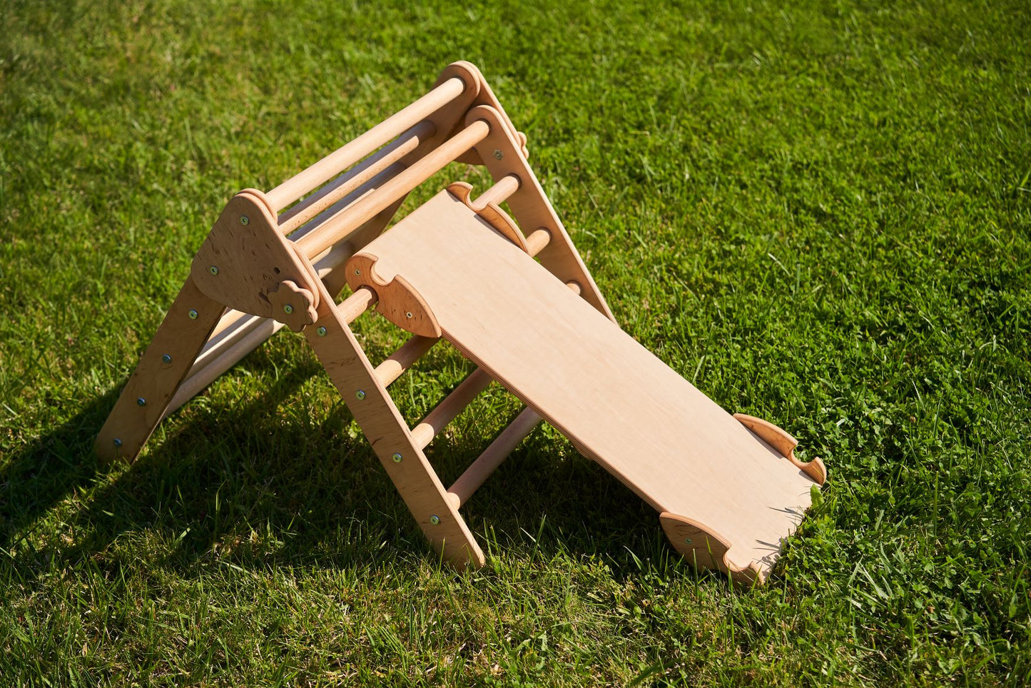 Set de două Climber Pikler Triunghi + Rampă (Mini)