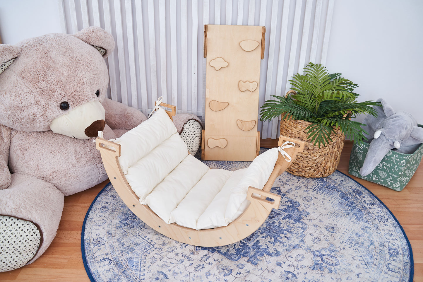 Balance board Montessori Climbing Arc Jucărie leagăn pentru copii