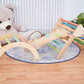 Montessori Play Gym for Kids Set (Arch+Ramp+Board)Pastel Mini